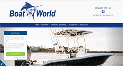 Desktop Screenshot of boatworldusa.com